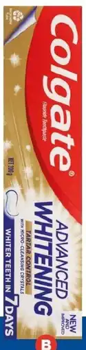 Foodland Colgate Whitening Toothpaste offer