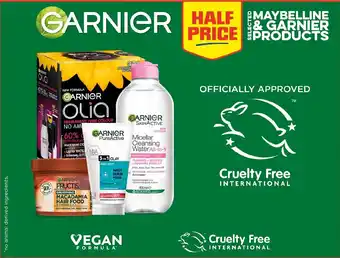 Foodland Maybelline & Garnier Products offer