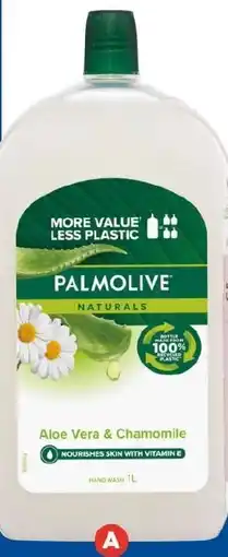 Foodland Palmolive Naturals Hand Wash Refill offer