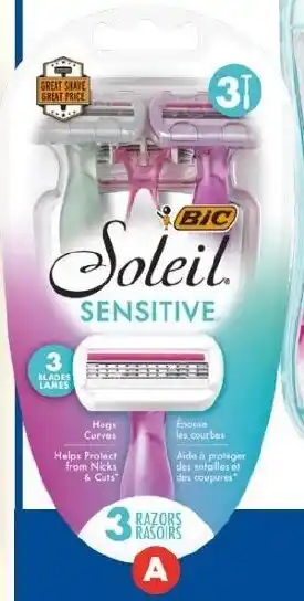 Foodland BiC Soleil Glow Razor 3 Pack offer