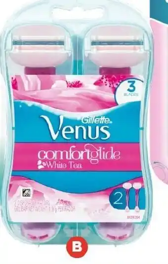 Foodland Gillette Venus Spa Breeze Disposable Razor 2 Pack offer