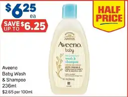 Foodland Aveeno Baby Wash & Shampoo offer