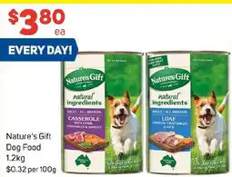 Foodland Nature's Gift Dog Food offer