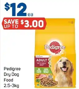 Foodland Pedigree Dry Dog Food offer