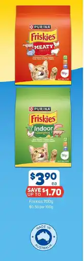 Foodland Friskies offer