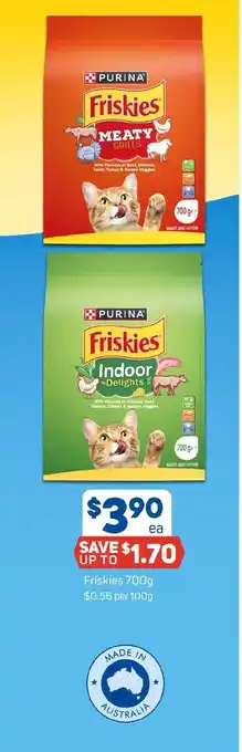 Foodland Friskies offer