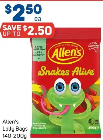 Foodland Allen's Lolly Bags offer