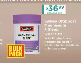 Chemist Warehouse Swisse Ultiboost Magnesium + Sleep offer