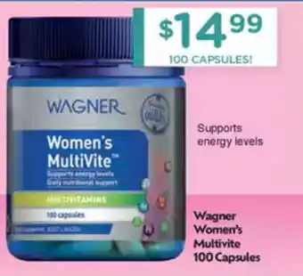 Chemist Warehouse Wagner Women's Multivite offer