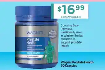 Chemist Warehouse Wagner Prostate Health offer