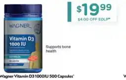 Chemist Warehouse Wagner Vitamin D3 1000IU offer