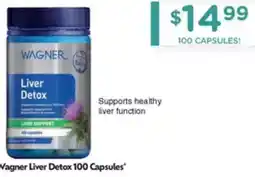 Chemist Warehouse Wagner Liver Detox offer