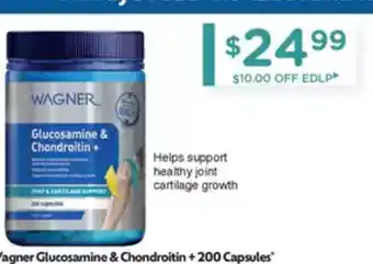 Chemist Warehouse Wagner Glucosamine & Chondroitin offer