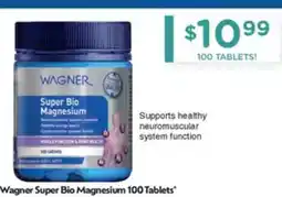 Chemist Warehouse Wagner Super Bio Magnesium offer