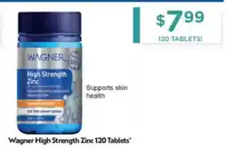 Chemist Warehouse Wagner High Strength Zinc offer