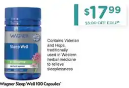 Chemist Warehouse Wagner Sleep Well offer