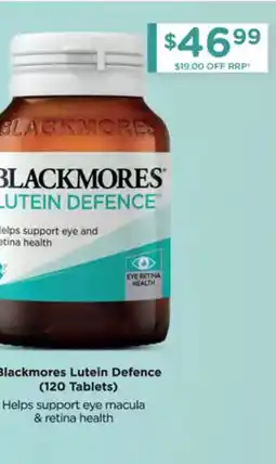 Chemist Warehouse Blackmores Lutein Defence offer