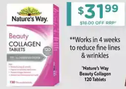 Chemist Warehouse Nature's Way Beauty Collagen offer