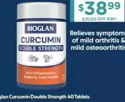 Chemist Warehouse Bioglan Curcumin Double Strength offer