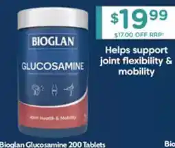 Chemist Warehouse Bioglan Glucosamine offer