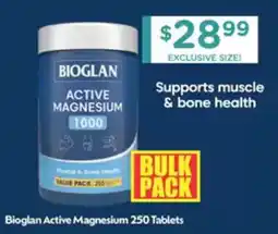 Chemist Warehouse Bioglan Active Magnesium offer