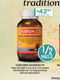 Chemist Warehouse Curcumin Advanced 90 offer