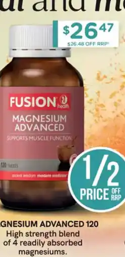 Chemist Warehouse Magnesium Advanced 120 offer