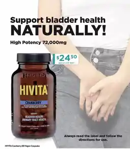 Chemist Warehouse HIVITA Cranberry offer