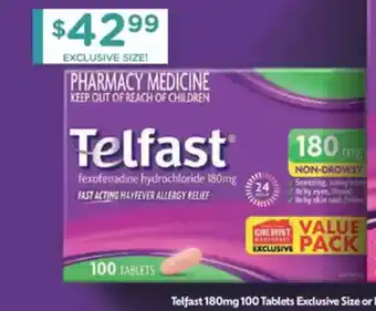 Chemist Warehouse Telfast 180mg offer