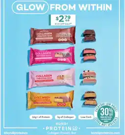 Chemist Warehouse Bondi Protein Co. Collagen + Protein Bar Range offer