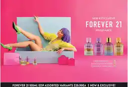 Chemist Warehouse Forever 21 EDP Assorted Variants offer