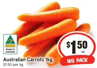 IGA Australian Carrots offer