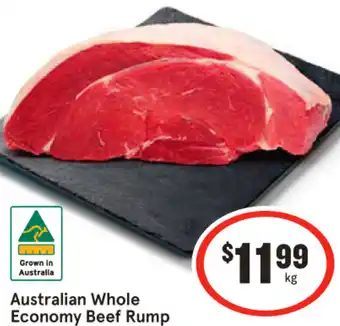 IGA Australian Whole Economy Beef Rump offer