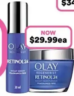 Priceline Olay regenerist retinol24 offer