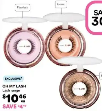 Priceline OH MY LASH Lash range offer