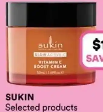 Priceline Sukin vitamin c boost cream offer