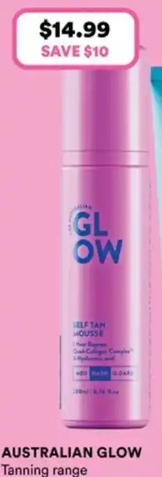 Priceline Australian glow offer