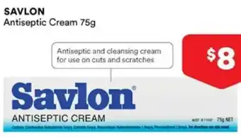 Priceline Savlon antiseptic cream offer