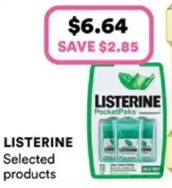 Priceline Listerine offer