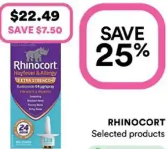 Priceline Rhinocort Hayfever & Allergy offer