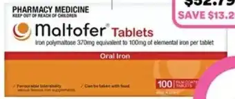 Priceline Maltofer Tablets offer