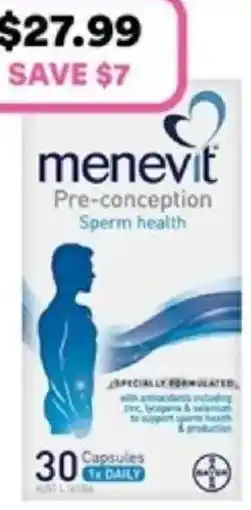 Priceline Pre-conception Sperm health offer