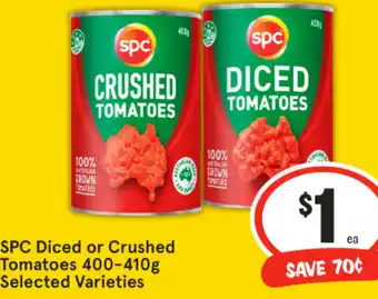 IGA SPC Diced or Crushed Tomatoes offer