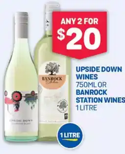 Bottlemart Upside down banrock offer