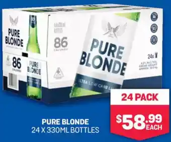 Bottlemart Pure blonde offer