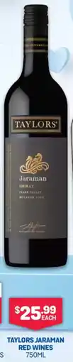 Bottlemart Taylors jaraman red wines offer