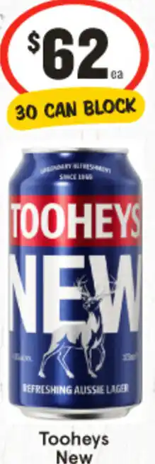 IGA Liquor Tooheys New offer