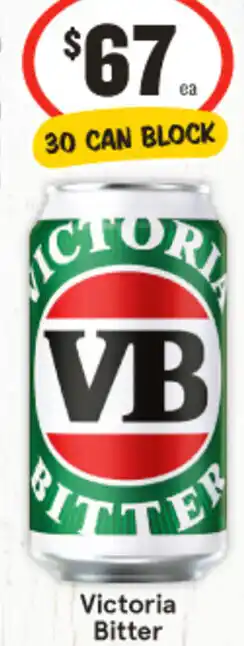 IGA Liquor Victoria Bitter offer