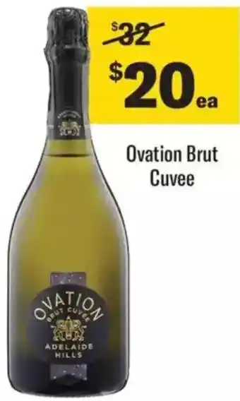 Liquorland Ovation Brut Cuvee offer
