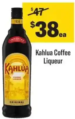 Liquorland Kahlua Coffee Liqueur offer